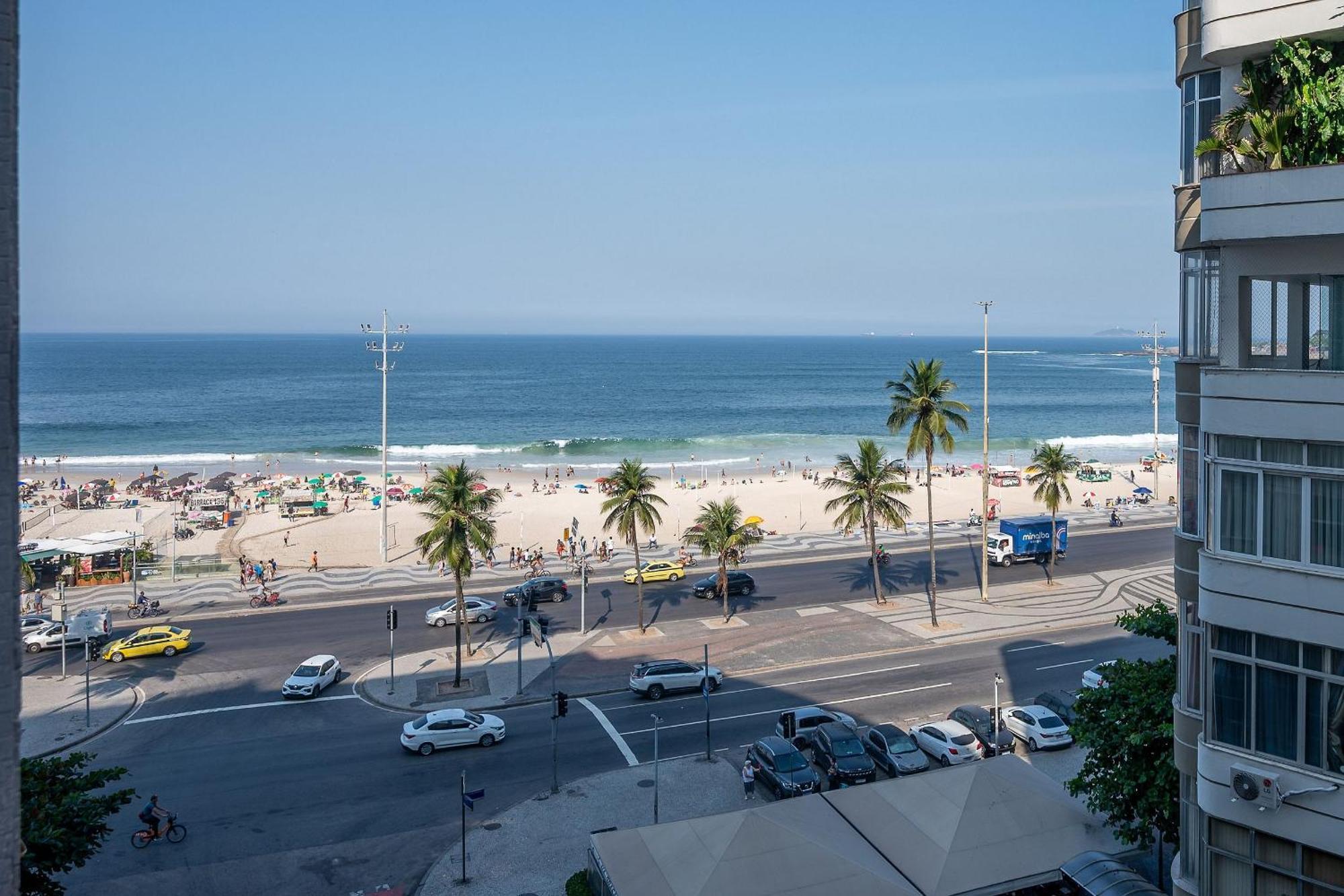 Vista Para A Praia De Copacabana, Quarto E Sala Rio de Janeiro Exterior photo