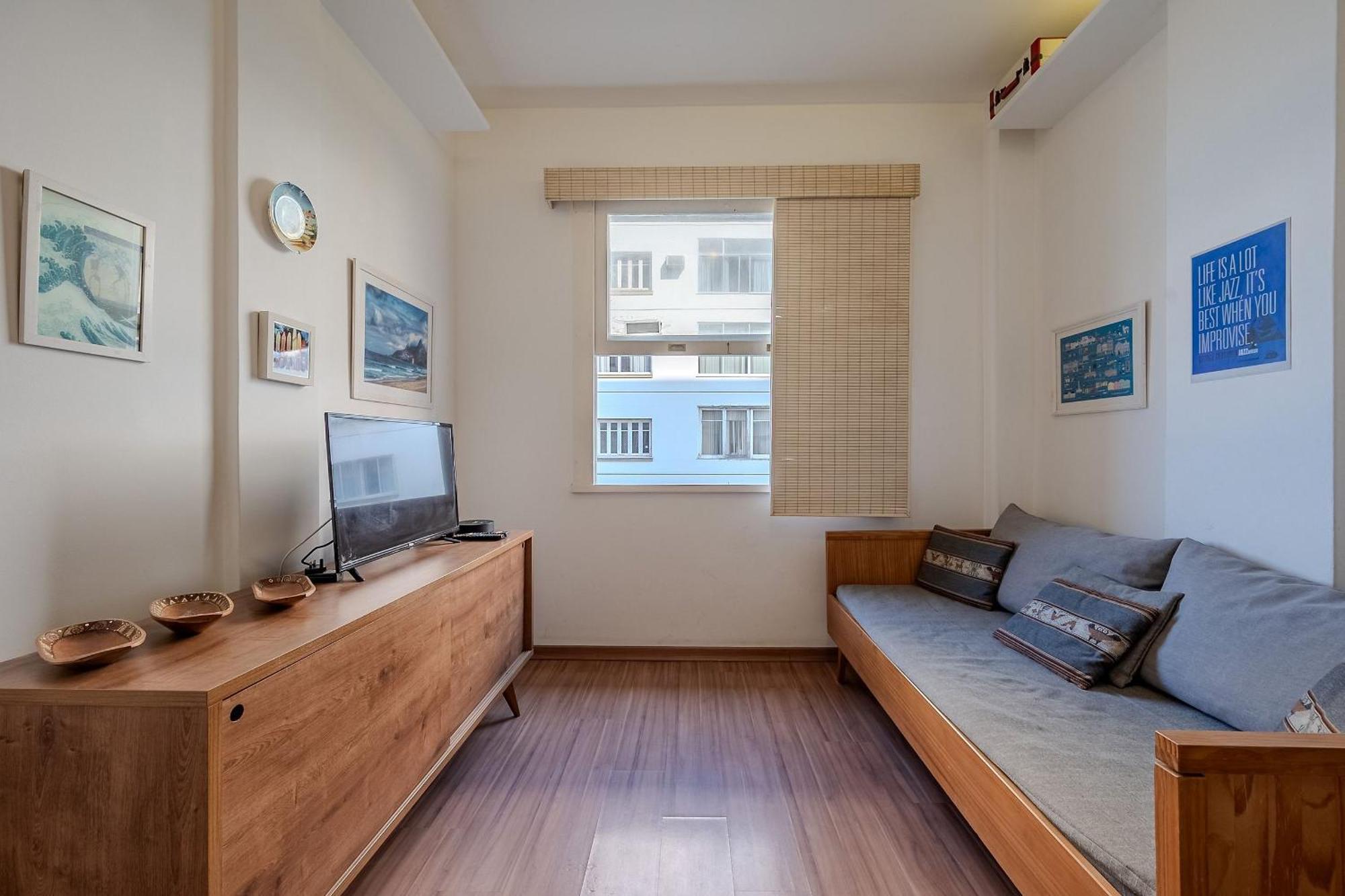 Vista Para A Praia De Copacabana, Quarto E Sala Rio de Janeiro Exterior photo